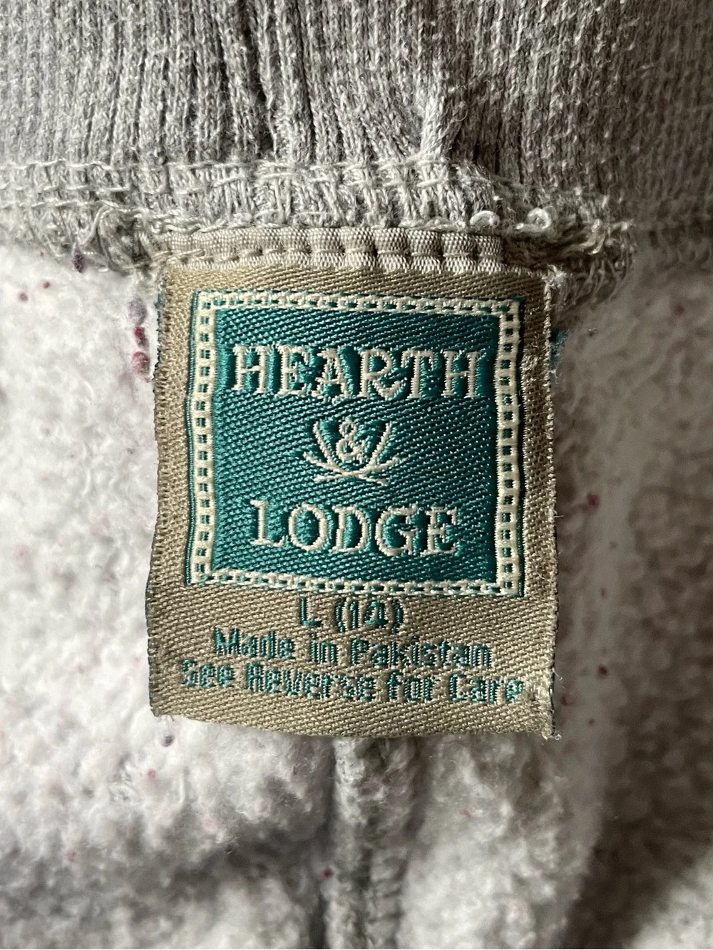 Lot of 2 Hearth & Lodge Sweatpants Joggers Girls Size 14